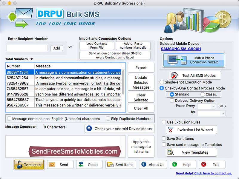 Send Free SMS to Mobiles screenshot