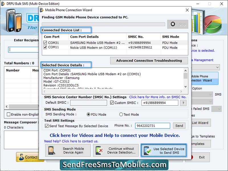 Free Mobiles Messaging Software 8.5.1.0 full